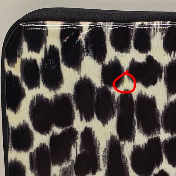Kate Spade Tablet Case Cream Black Leopard Animal Print - Picture 10 of 10